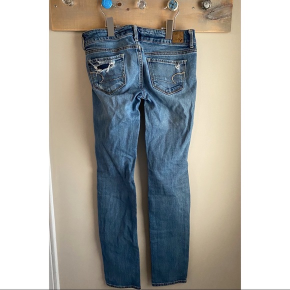 AE distresssed skinny jeans - Picture 3 of 6